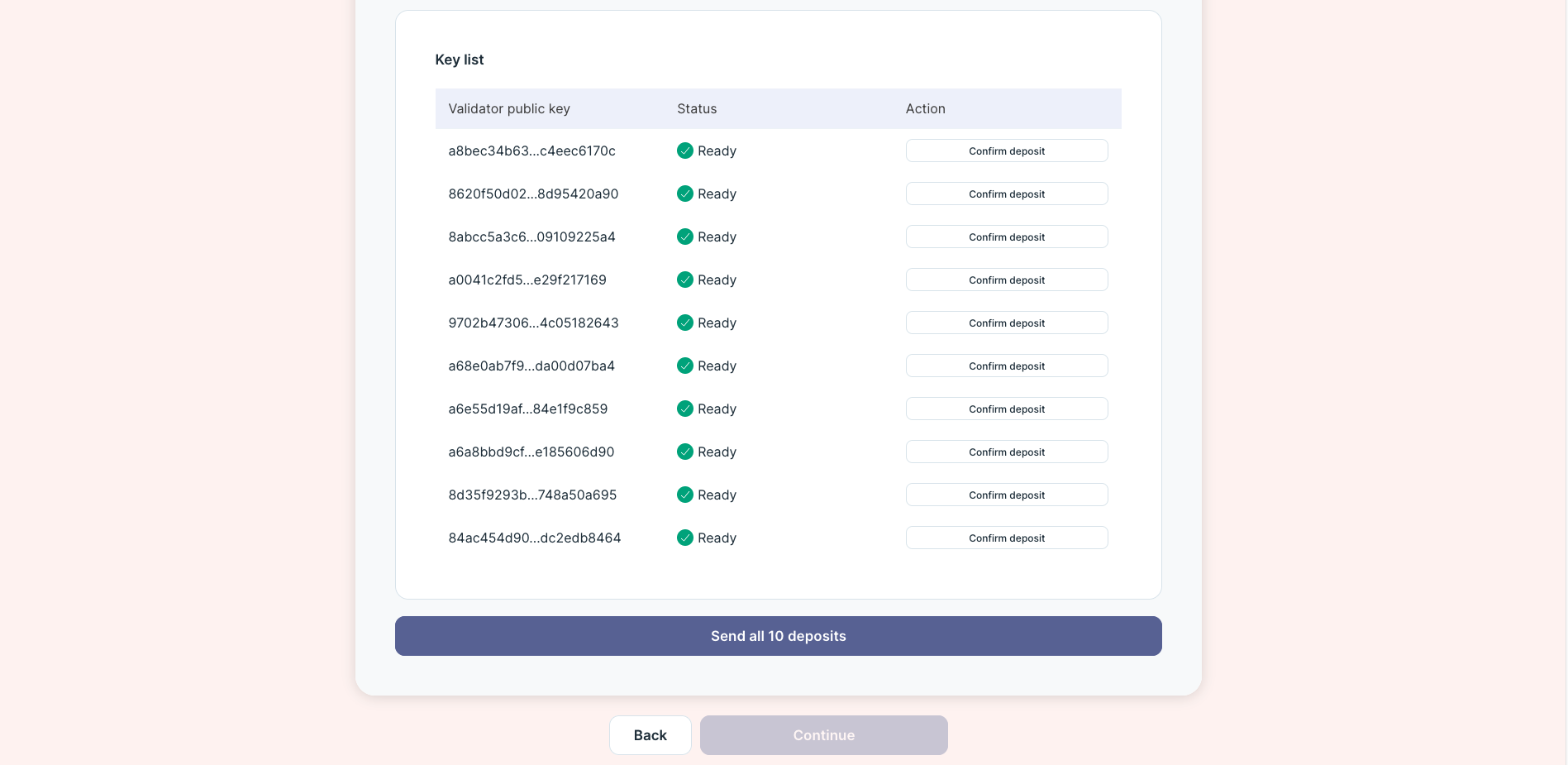 Deposit Launchpad